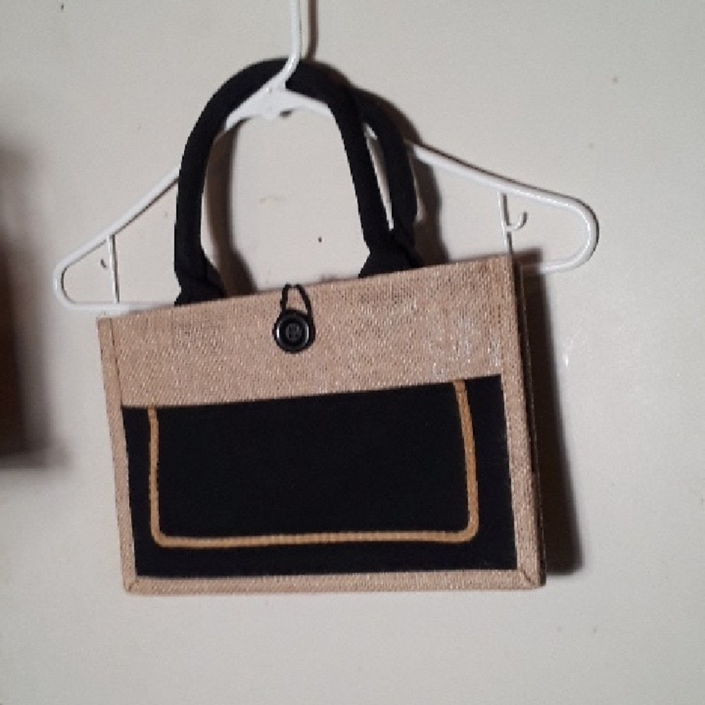 Elegant Black and Tan Women's Tote Bag